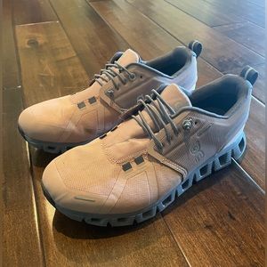 On cloud running shoes